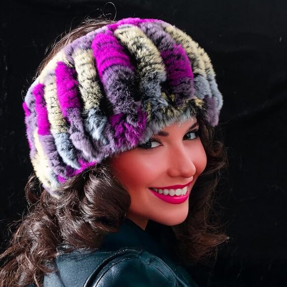 Women\'s Real Fur Headband main image 5